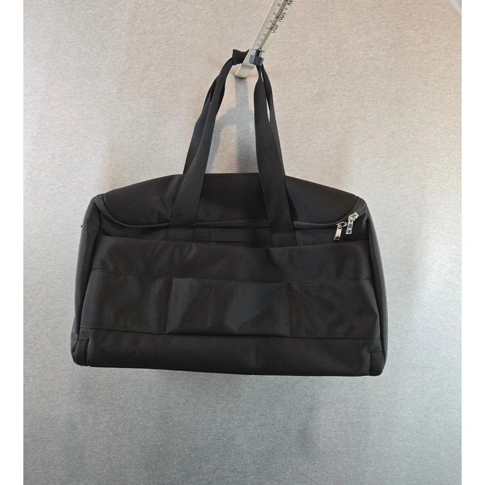 BEIS The Garment Duffle Bag Unisex Black 2-in-1 Travel Weekender NEW NWT